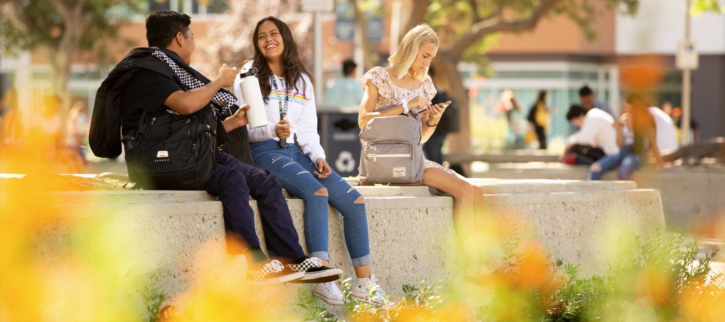 CSUF Students Talking